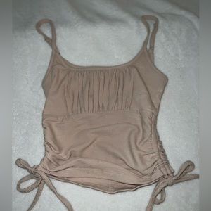 Princess Polly tan top.